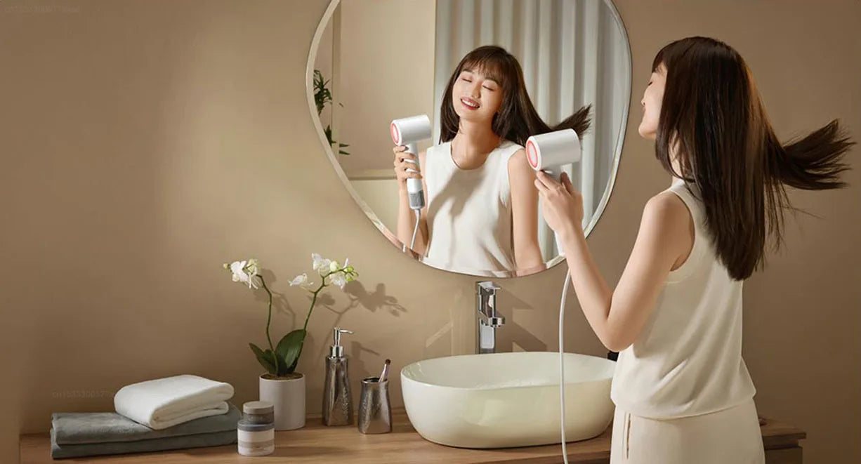 Mijia H501 SE Hair Dryer High Speed 62m/s Wind Speed Negative Ion Hair Care 110,000 Rpm Professional Dry 220V Hairdryer