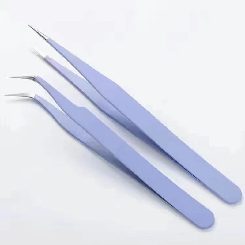 2pcs Tweezers Creative Macaroon Color Clip for DIY Decroative Journal Diary Scrapbook Sticker Tool Back To School Student Supply Beauty World Shop