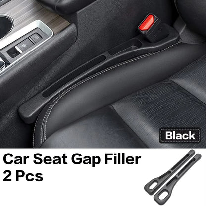 2PCS Car Seat Gap Filler Between Seats Console Organizer Seat Crevice Storage Box Bag Decoration Interior Auto Accessories Beauty World Shop