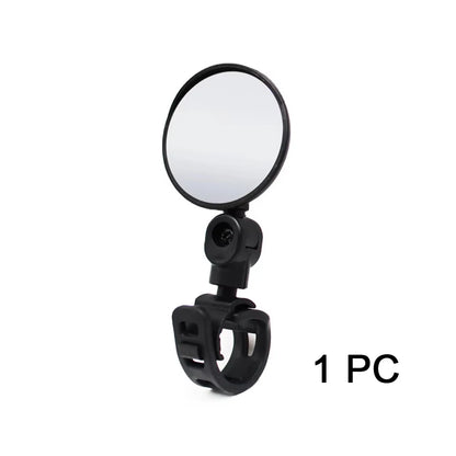 2PCS Bicycle Rearview Mirror 360 Degree Adjustable Rotatable Universal Cycling Handlebar Rear View Mirrors for MTB Road Bike Beauty World Shop