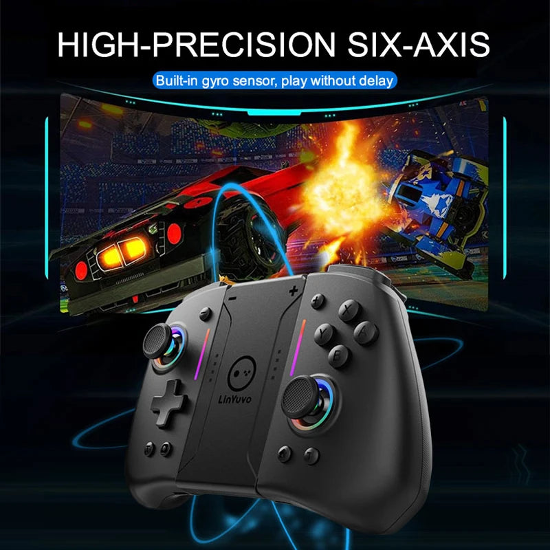 Bluetooth Gamepad Control For Nintendo Switch & OLED & Lite Wireless Controller Hall Gaming Mando Command Game Pad Accessories Beauty World Shop