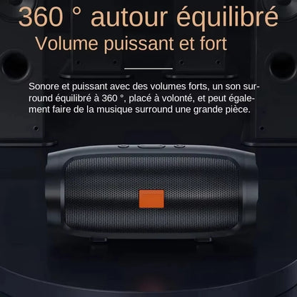 2025NEW ViVO Portable Bluetooth Speaker Wireless High Fidelity Surround Sound Box Outdoor Waterproof Camping Party Loudspeaker