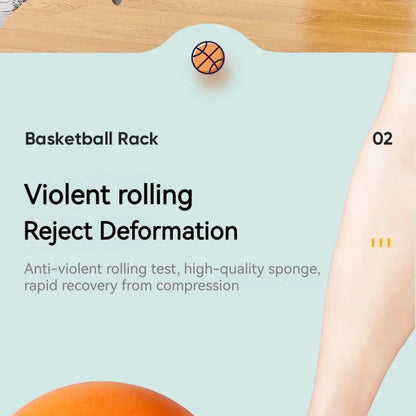 Foam Basketball Kids Silent Basketball Bouncing Mute Silent Ball Bounce Squeezable Mute Bouncing Basketball Beauty World Shop