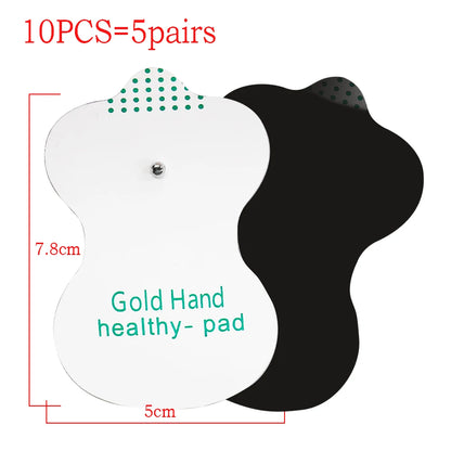 10/20PCS Electrode Pads Gel For Tens Acupuncture Massage Machine Slimming Pulse Ems Muscle Stimulator Massager Sticker Beauty World Shop