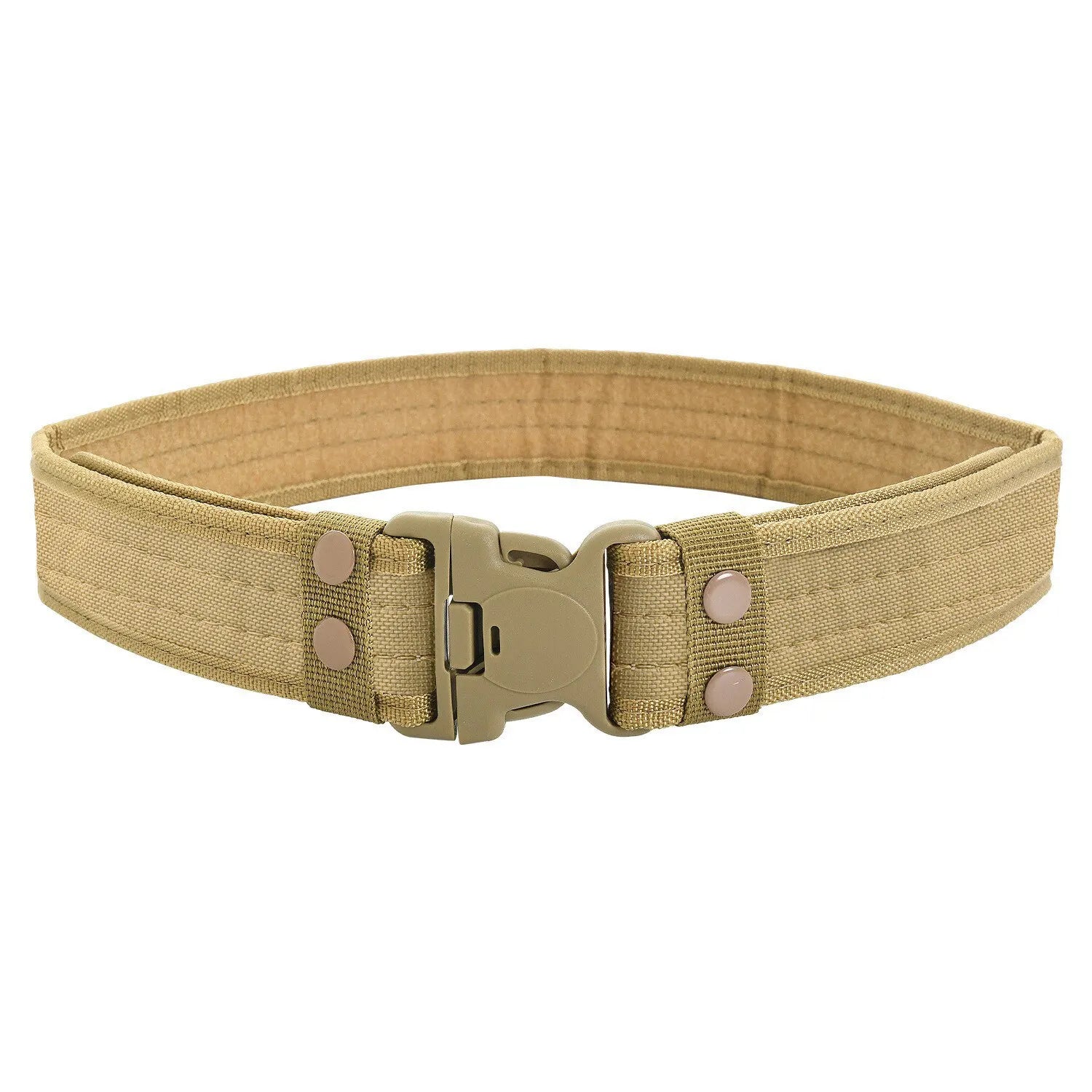 Men's Belt Outdoor Camouflage Tactical Belt Oxford Cloth Belt Mountaineering Belt Nylon Wide Waist Belt Work Belt Neutral Belts Beauty World Shop