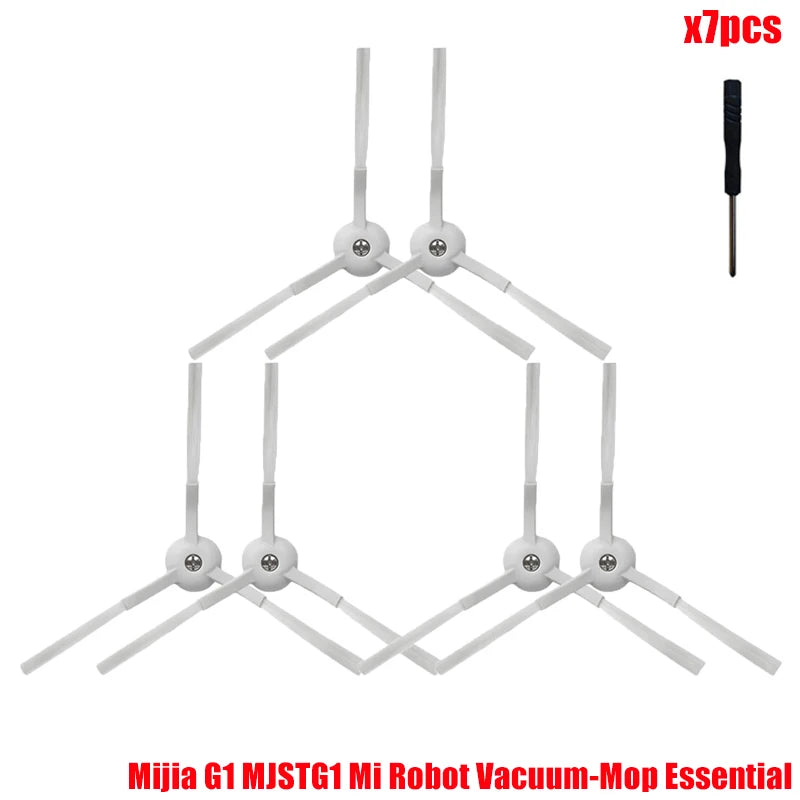 For Xiaomi Mijia G1 MJSTG1 Mi Robot Vacuum Mop Essential Vacuum Cleaner Side / Main Brush Cover Hepa Filter Mop Cloth Parts Beauty World Shop