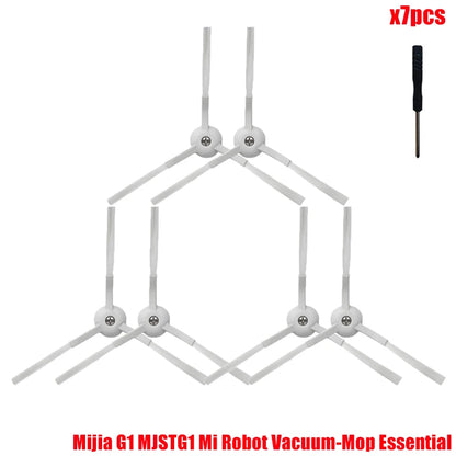 For Xiaomi Mijia G1 MJSTG1 Mi Robot Vacuum Mop Essential Vacuum Cleaner Side / Main Brush Cover Hepa Filter Mop Cloth Parts Beauty World Shop