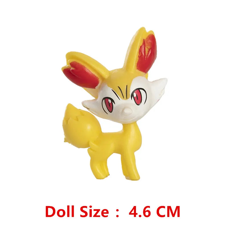 Pokemon Pokeball With Cartoons Movie Anime Figure Pikachu Charmander Eevee Squirtle Vulpix Quality Pet Action Model Toys Gifts Beauty World Shop