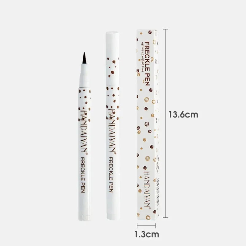 1PC Face Fake Freckles Pen Natural Waterproof Lifelike Fake Freckles Pen for Long Lasting Look Dot Spot Pen Makep Tool Cosmetic Beauty World Shop