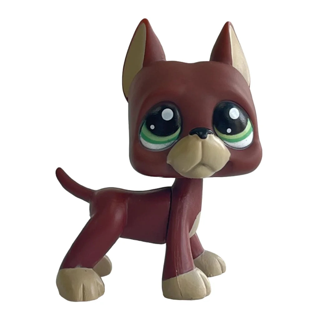 Rare pet shop bobble head Toy cute great dane collie dachshund dog spaniel puppy pets for kids Beauty World Shop