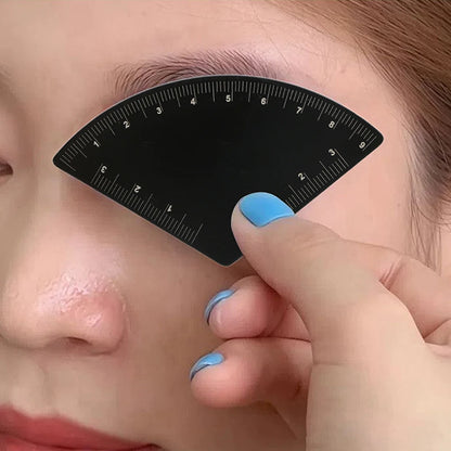 Eyebrow Ruler Microblading Mapping Tool Shaping Permanent Makeup Drawing Guide Ruler Tattoo Aluminum Alloy Fast Drawing Eyebrow Beauty World Shop