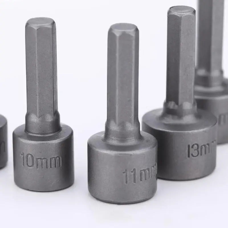9pcs/set 5mm-13mm Hex Sockets Sleeve Nozzles Nut Driver Set Screwdriver Set Schroevendraaier Set Bits Sets Tools Socket Wrenches Beauty World Shop