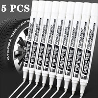5 pcs white