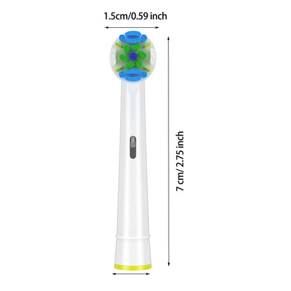 4-12pcs Replacement Brush Heads For Oral-B Electric Toothbrush Advance Power/Vitality Precision Clean/Pro Health/Triumph/3D Exce Beauty World Shop