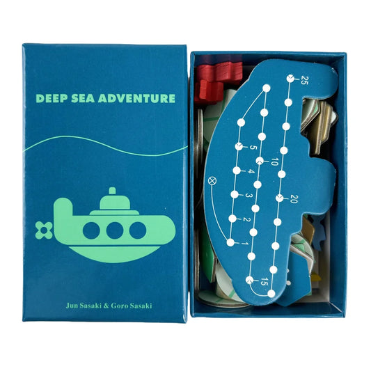 Deep Sea Adventure Board Game Card Game Family Party Entertainment Interactive Toys Gift for Children Funny English Game Beauty World Shop