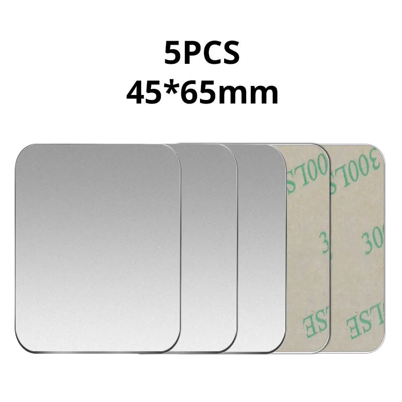 Metal Plate For Car Phone Holder Magnetic Universal Iron Sheet Disk Sticker Mount Mobile Phone Magnet Stand For IPhone Beauty World Shop