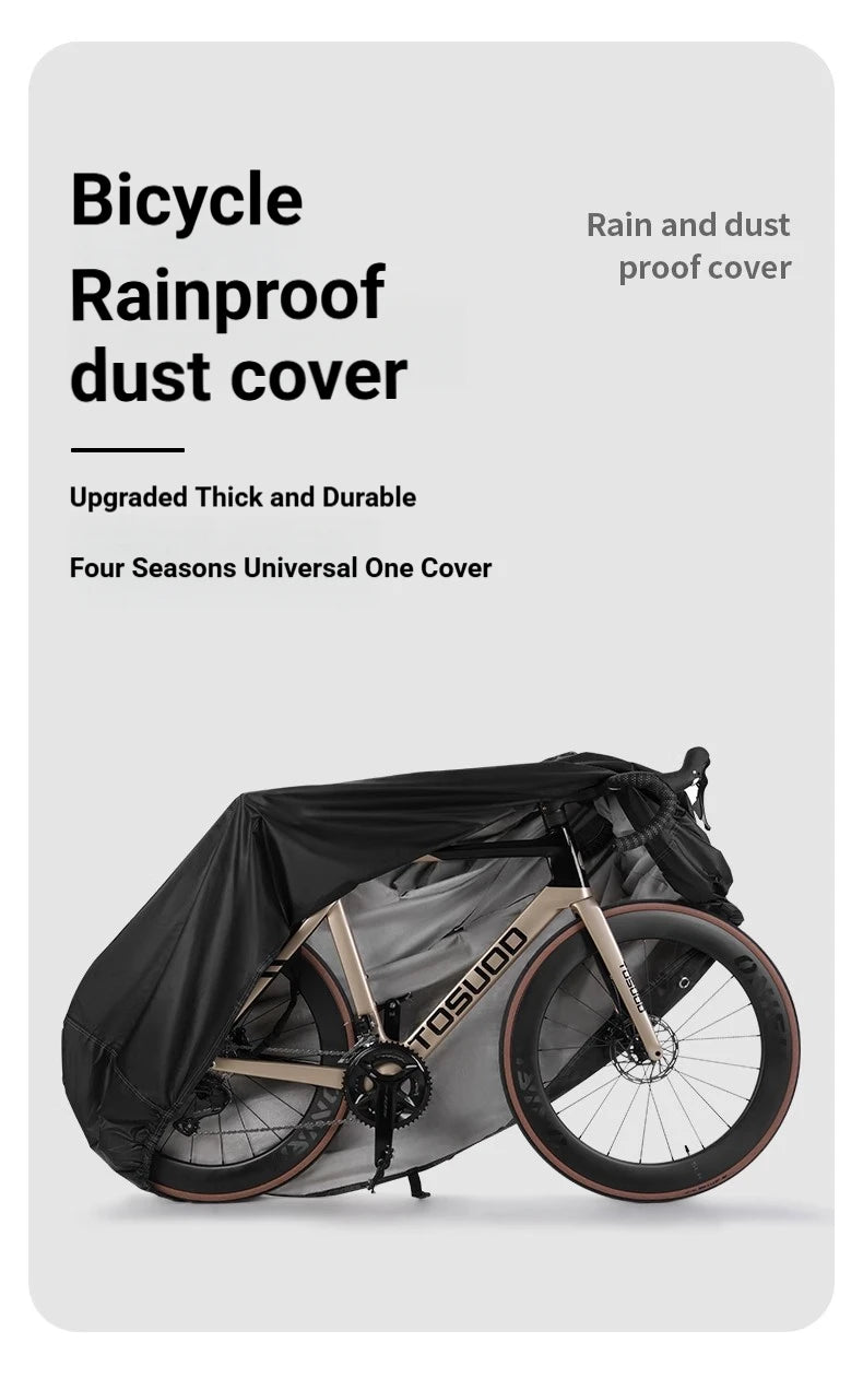 TOSUOD Thickened bike rain cover, All-Inclusive Design Rain Snow Dust  New All Weather Protective Sunshade  Protective Covers Beauty World Shop