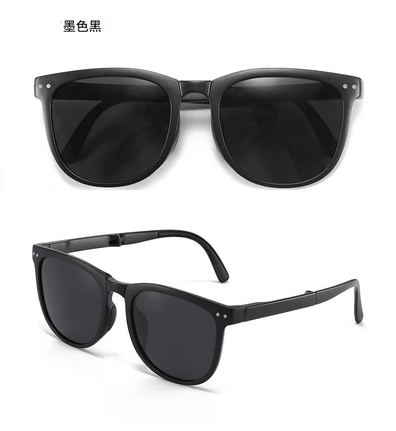 Folding sunglasses, portable, ultra light sun protection, UV protection, sunglasses for both men and women Beauty World Shop