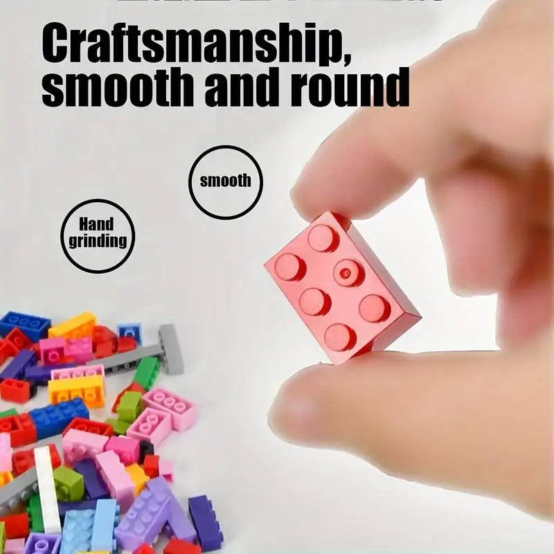 2000PCS Bulk Building Blocks Creative Educational Toys for Kids & Adults STEM Learning Bricks Interesting DIY Construction Set Beauty World Shop