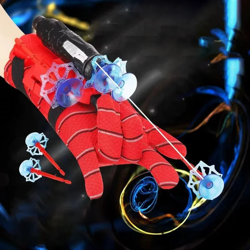 Anime Characters Children Toys Wrist Toy Set Action Figure New for Spiderman Glove Launcher Set Role Play Figures Hobbies Beauty World Shop