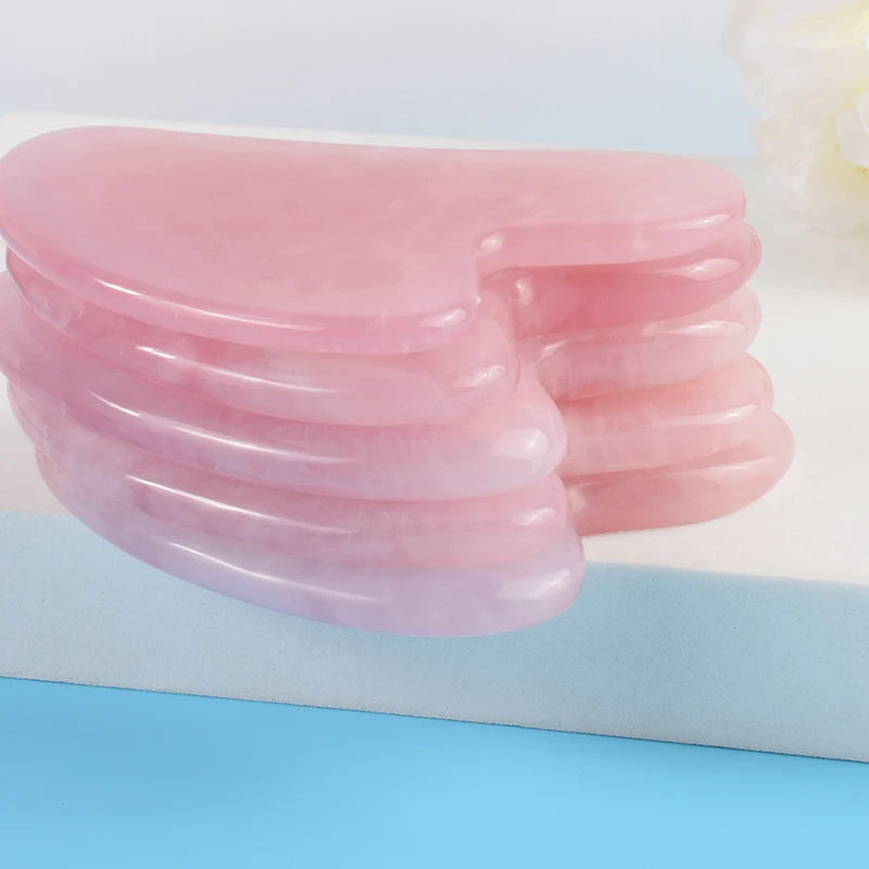 Natural Stone GuaSha Jade Facial Beauty Scraping Massage Tools Firm Skin Care Face Gua Sha SPA Physical Therapy Gue Che Roller Beauty World Shop