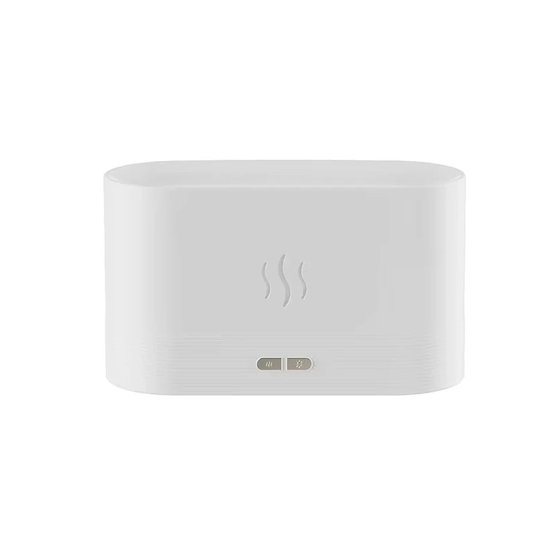 Vissko Aroma Flame Diffuser 180ML Air Humidifier Ultrasonic Aromatherapy Cool Mist Maker Essential Oil Lamp Difusers For Home Beauty World Shop
