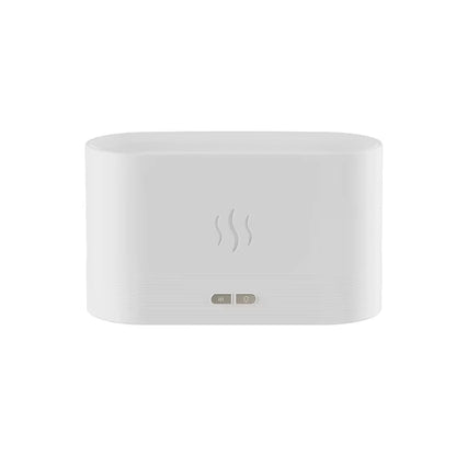 Vissko Aroma Flame Diffuser 180ML Air Humidifier Ultrasonic Aromatherapy Cool Mist Maker Essential Oil Lamp Difusers For Home Beauty World Shop