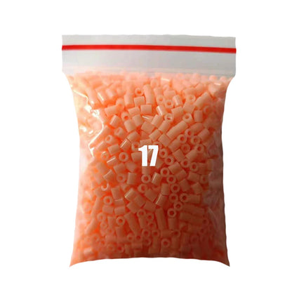 2000 pcs/Bag 2.6mm Hama Beads Puzzle Perlen Iron Beads Diy Perler Fuse Bead Intelligence Educational Toys Beauty World Shop