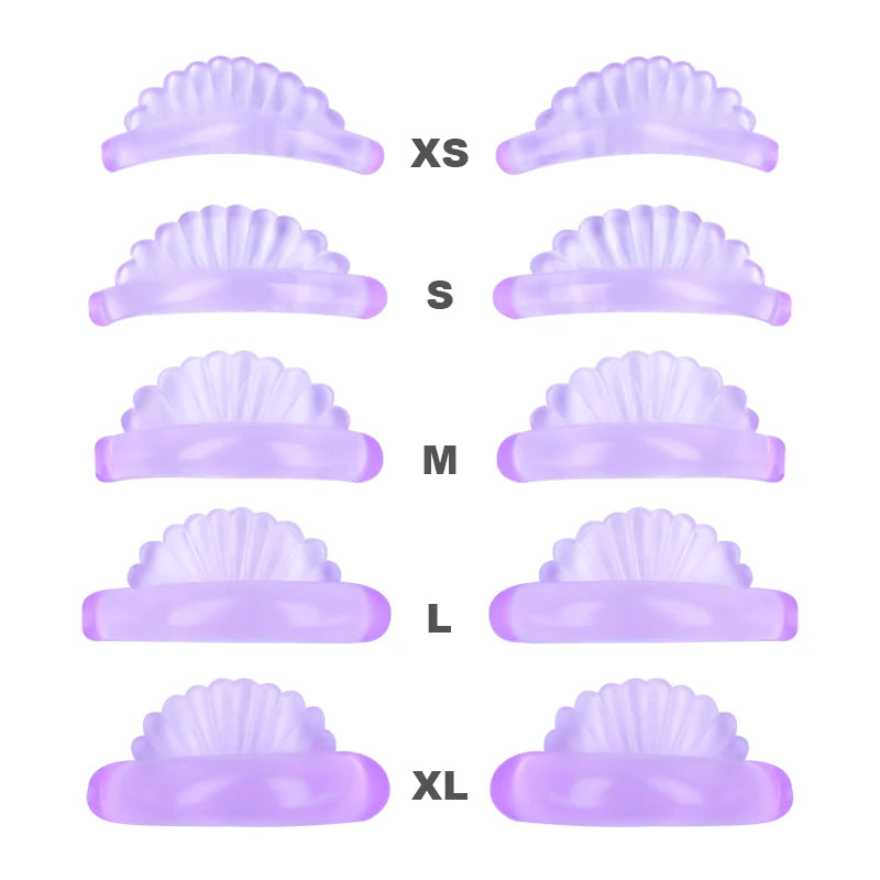 5 Pair 5 Size Lash Lift Silicone Pads Eyelash Perm 3D Curler Eye Patches  Applicator Tools Eyelashes Extension Accessories Beauty World Shop