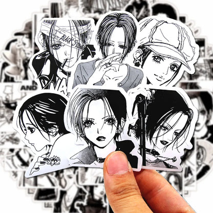 30/60/180p Anime NANA Stickers Cool Graffiti Decals DIY Decoration For Phone Laptop Stationery PVC Waterproof Sticker Toys Gift Beauty World Shop