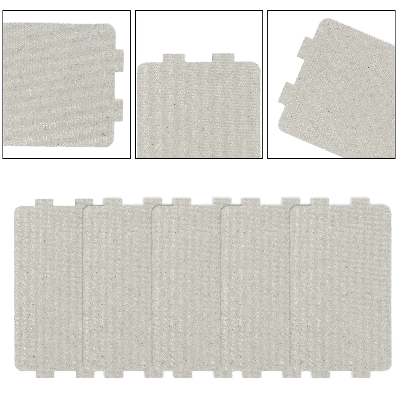 5pcs Universal Microwave Oven Mica Sheet Kitchen Accessories Wave Guide Waveguide Cover Sheet Plates 11.6 X 6.5cm Beauty World Shop