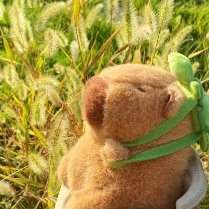 23cm Capybara Plush Simulation Capibara Anime Fluffty Toy Cute Doll Stuffed Animals Soft Doll Plush Christmas Thanksgiving Gift Beauty Fashion