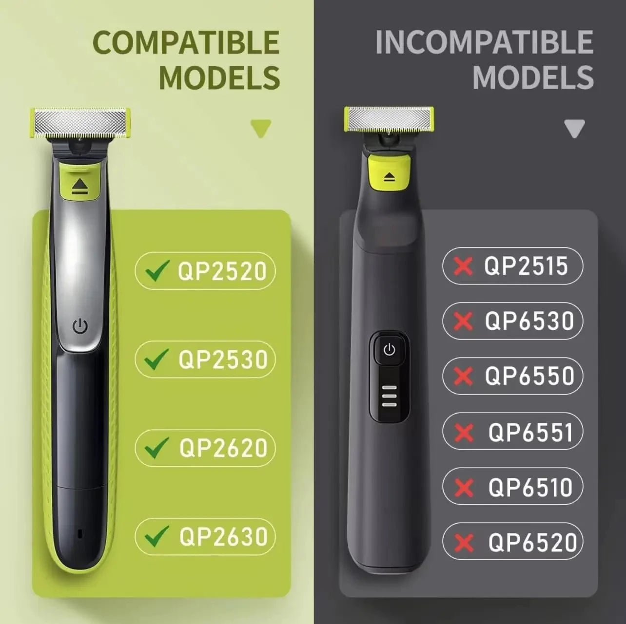 Wall Mounted Charging Base Charger Holder for Philips One Blade QP2520 QP2530 QP2620 QP2630 Hybrid Electric Shaver Beauty World Shop
