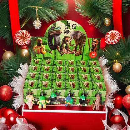 24PCS Fun Italian Brainrot Blind Box Toy Tungtungtung Sahur Tralarero Tralala Game Mini Model Blind Box Birthday Gift Toys Beauty World Shop