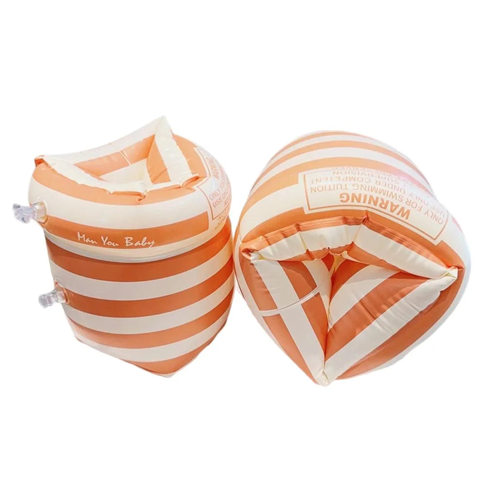1Pair Pool Buoy Armbands Double Air Bag Inflatable Swimming Pool Float PVC Printed Arm Tube Adult Kids Arm Ring Pool Accessories Beauty World Shop