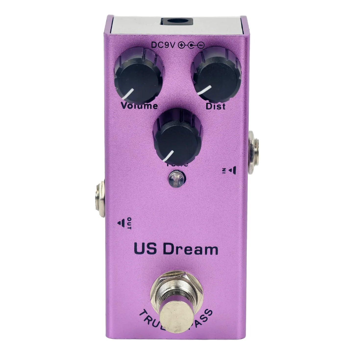 Mini Electric Guitar Effect Pedal Overdrive/Distortion Crunch/US Dream/Chorus/Vintage Phase/Digital Delay/Tremolo Beauty World Shop