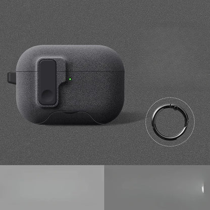 2025 Case For AirPods Pro 3 Magnetic Automatic Lock Cases Phone Stand Headphone Cover For AirPods Pro 3 Pro3 Fundas With Hook ﻿