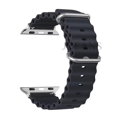Strap For Apple watch ultra band 49mm 44mm 45mm 41mm 40mm 38mm 44 45 mm 1:1 Original Ocean belt iWatch series 9 10 8 7 se bands Beauty World Shop