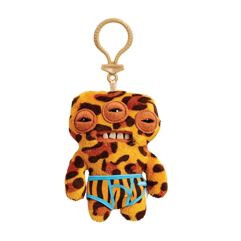 Original Fuggler Keychain Series 5 Funny Fugg Ugly Monster Plush Toys Cartoon Backpack Pendant Dolls Stuffed Peluche Gifts 11CM Beauty World Shop