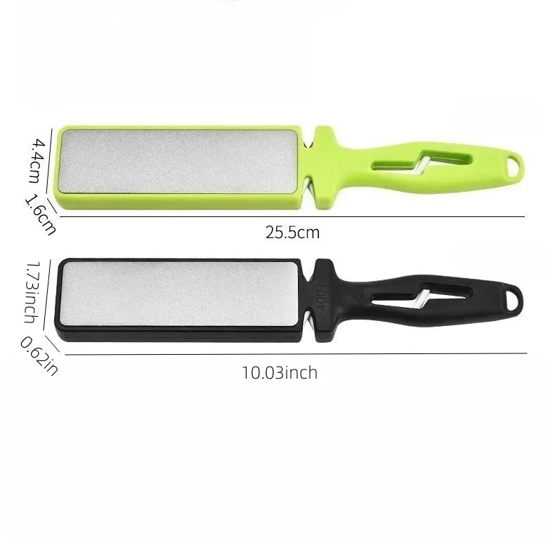 5 in1 Knife Sharpener Diamond Bars 400/1000 Multi-Tool Kitchen Knives Tungsten Steel Ceramic Grinding Double-Sided Whetstone 숫돌 Beauty World Shop