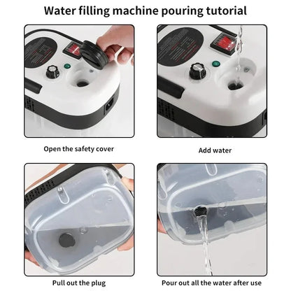 Steam Cleaner High Temperature Sterilization Air Conditioning Kitchen Hood Home /Car Steaming Cleaner 220V EU Plug Beauty World Shop