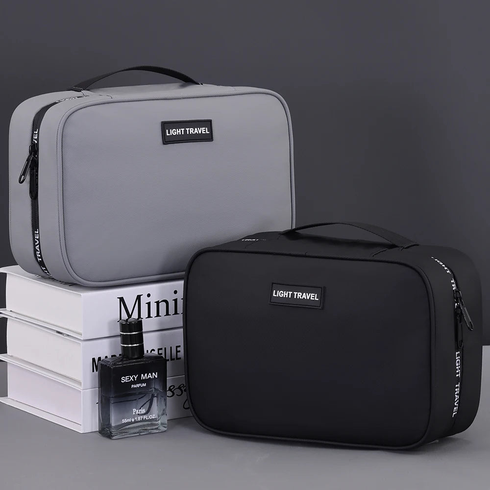 Waterproof Hanging Toiletry Bag Large Capacity Portable Travel Necessaire Case Cosmetic Bag for Men Women Wash Pouch Beauty World Shop