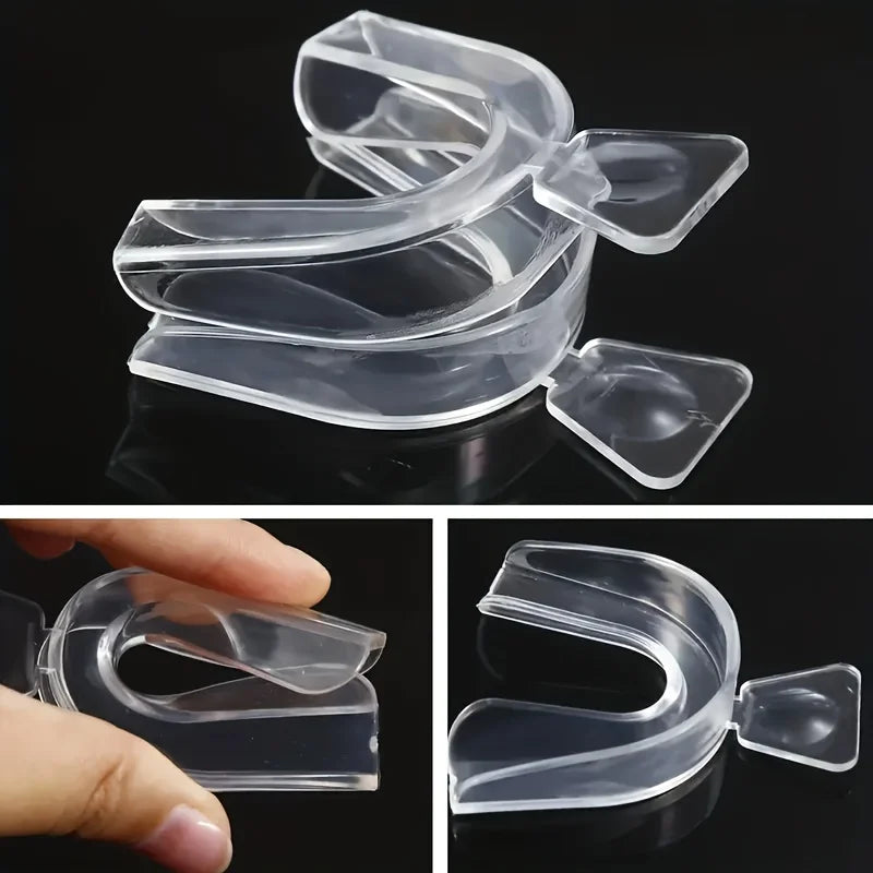 Silicone Mouth Guard Teeth Protector Night Guard Mouth Tray for Bruxism Grinding Non-snoring Teeth Whitening Protection Beauty World Shop