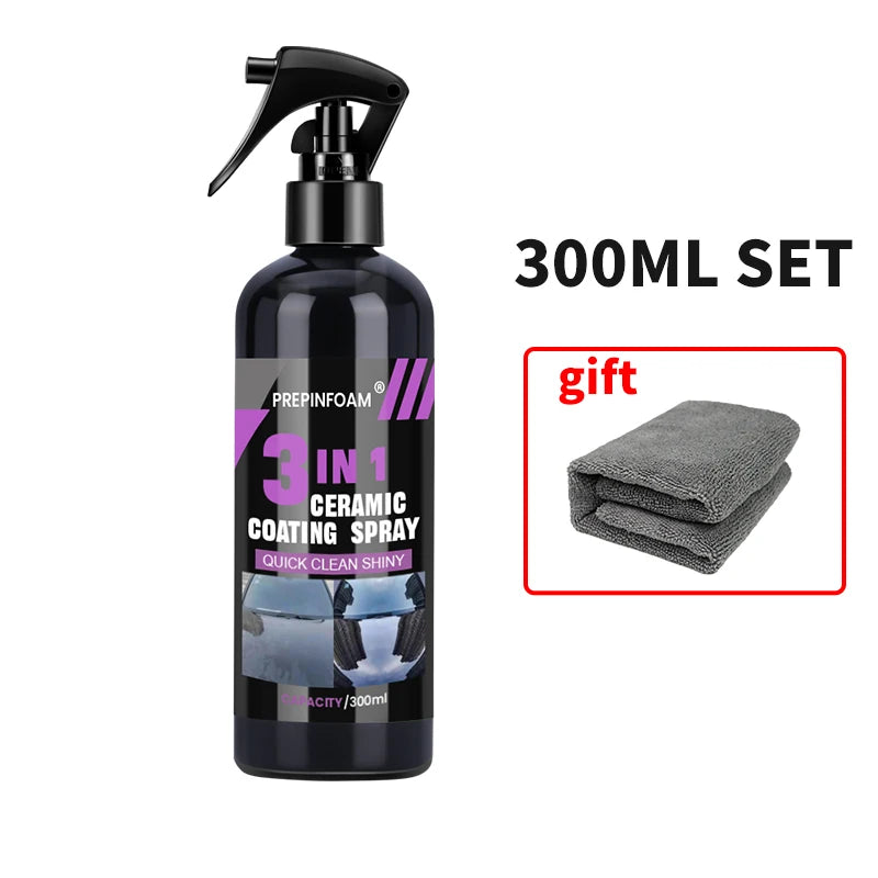 3 in 1 Car Ceramic Nano Coating Liquid Coatin Nano Crystal Hydrophobic Layer Polishing Paint Coating Agent Polish Nanos Coatings Beauty World Shop