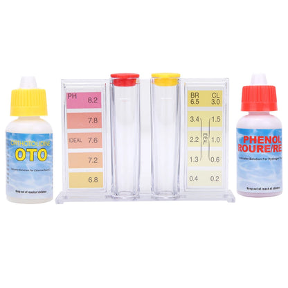 PH Chlorine Water Quality Test Kit Swimming Pool Tester Water Testing Box Beauty World Shop