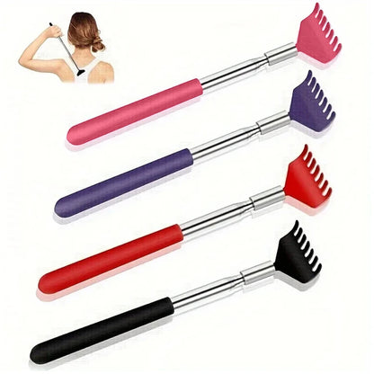 Portable Extendable Back Scratcher Stainless Steel Telescoping Back Scratcher Tool Telescopic Back Scratching Tool Massage Gift Beauty World Shop