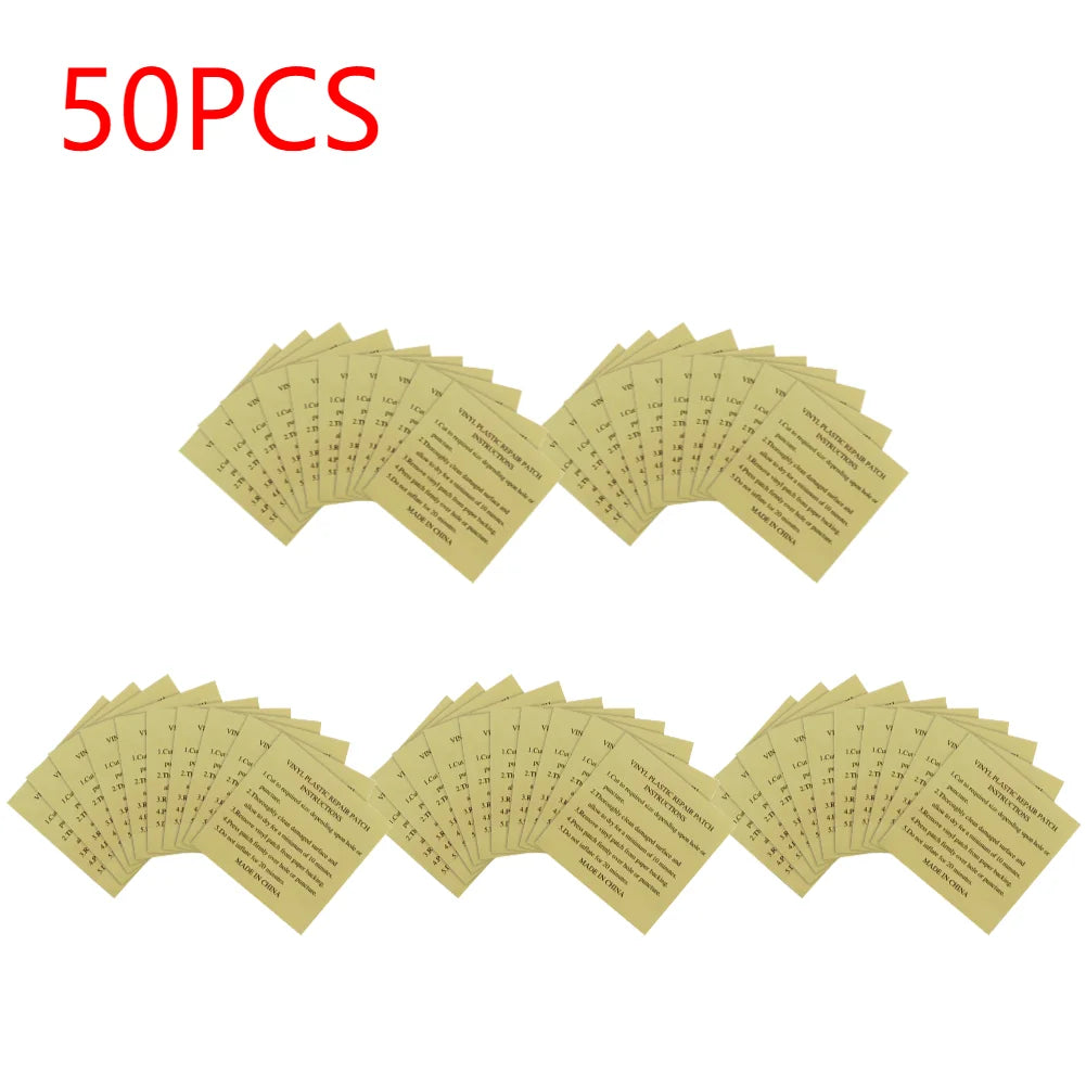 10-100pc Swimming Pool PVC Repair Patch Waterproof Swimming Ring Repair Kit Inflatable Boat Repair Patch Swimming Pool Accessory Beauty World Shop