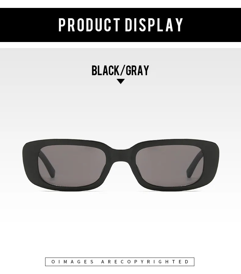 Square Sunglasses Women Rectangle Luxury Brand Designer Sun Glasses For Female Gradient Clear Small Lens Unisex Oculos De Sol Beauty World Shop