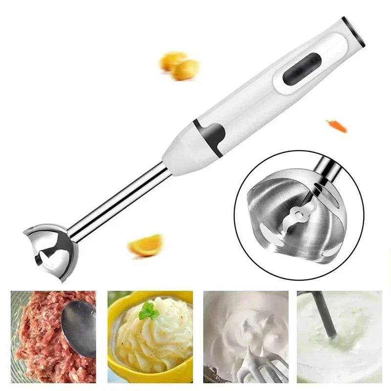 HOMEFISH Immersion Hand Stick Blender Electric Food Vegetable Grinder Handheld Stick Mixer for Smoothies Sauces Beauty World Shop