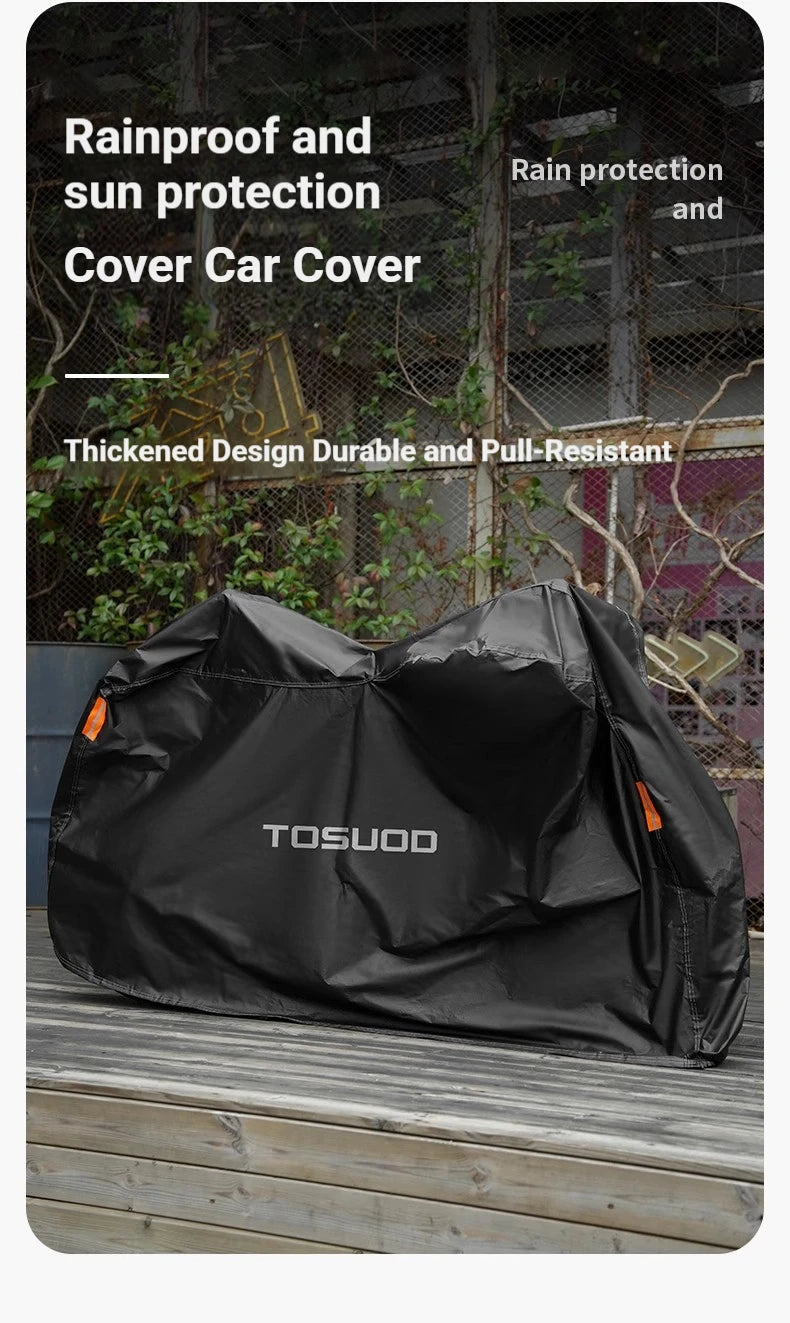 TOSUOD Thickened bike rain cover, All-Inclusive Design Rain Snow Dust  New All Weather Protective Sunshade  Protective Covers Beauty World Shop